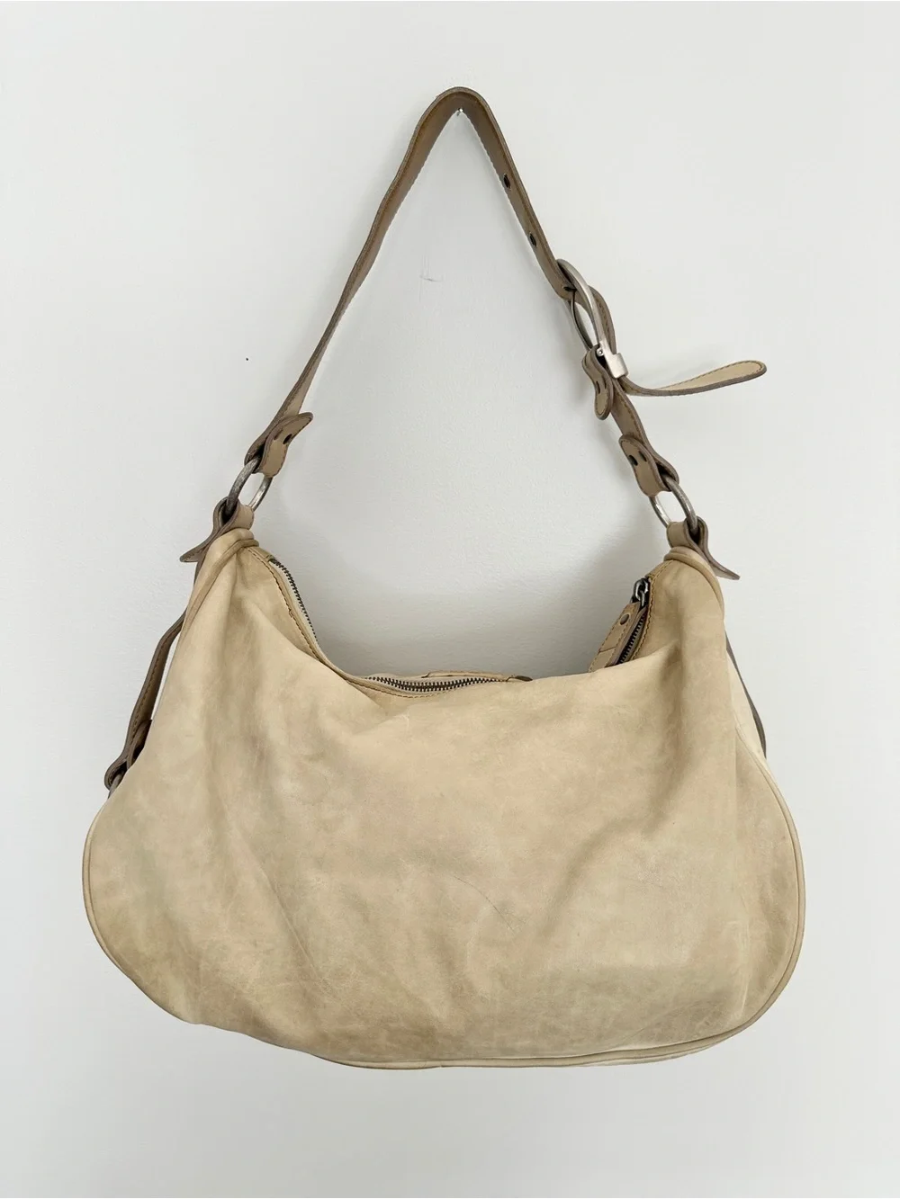 DIOR 2007 Gaucho Double Saddle Leather Shoulder Bag John Galliano Era - Picture 9 of 16